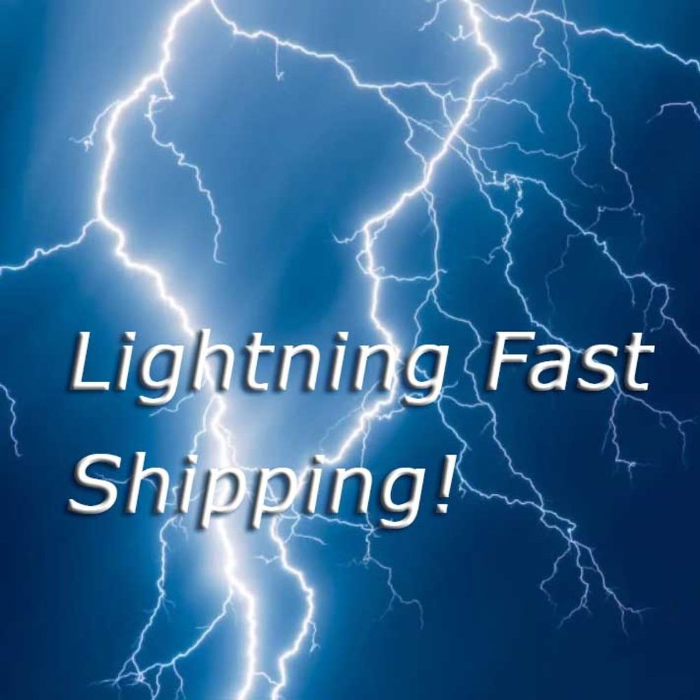 Lighting Fast Shipping